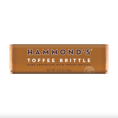 Toffee Brittle Dark Chocolate Bar