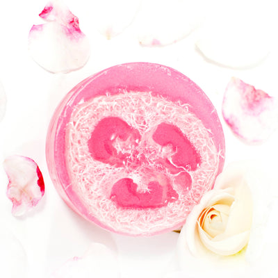 Rose | Exfoliating Loofah Body Soap