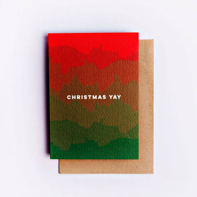 Christmas Ombre Card