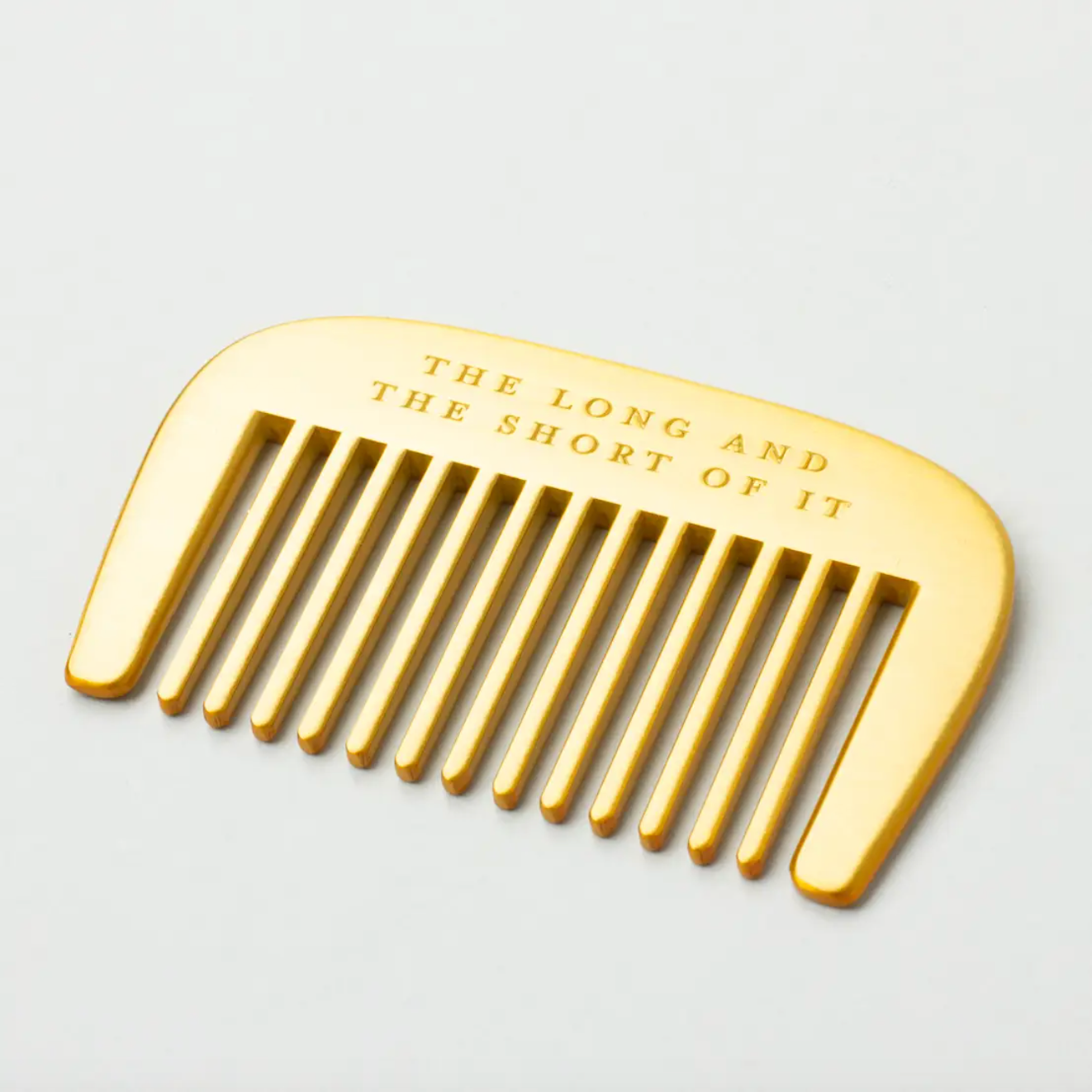 The Long and Short of It Beard Comb