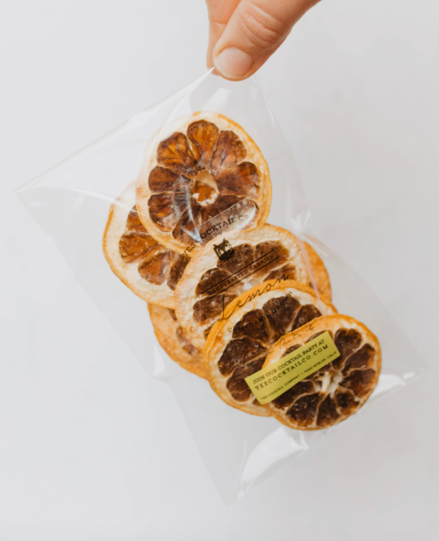 Dehydrated Cocktail Garnishes | Lemon
