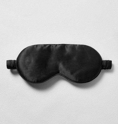 Black Satin Sleep Mask