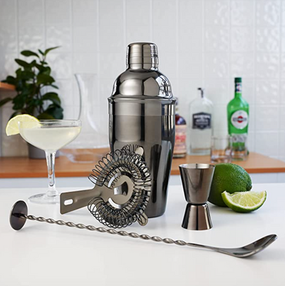 Gunmetal Cocktail Shaker