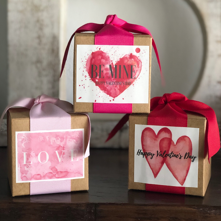 Valentine's Day Custom 4oz Gift Boxes